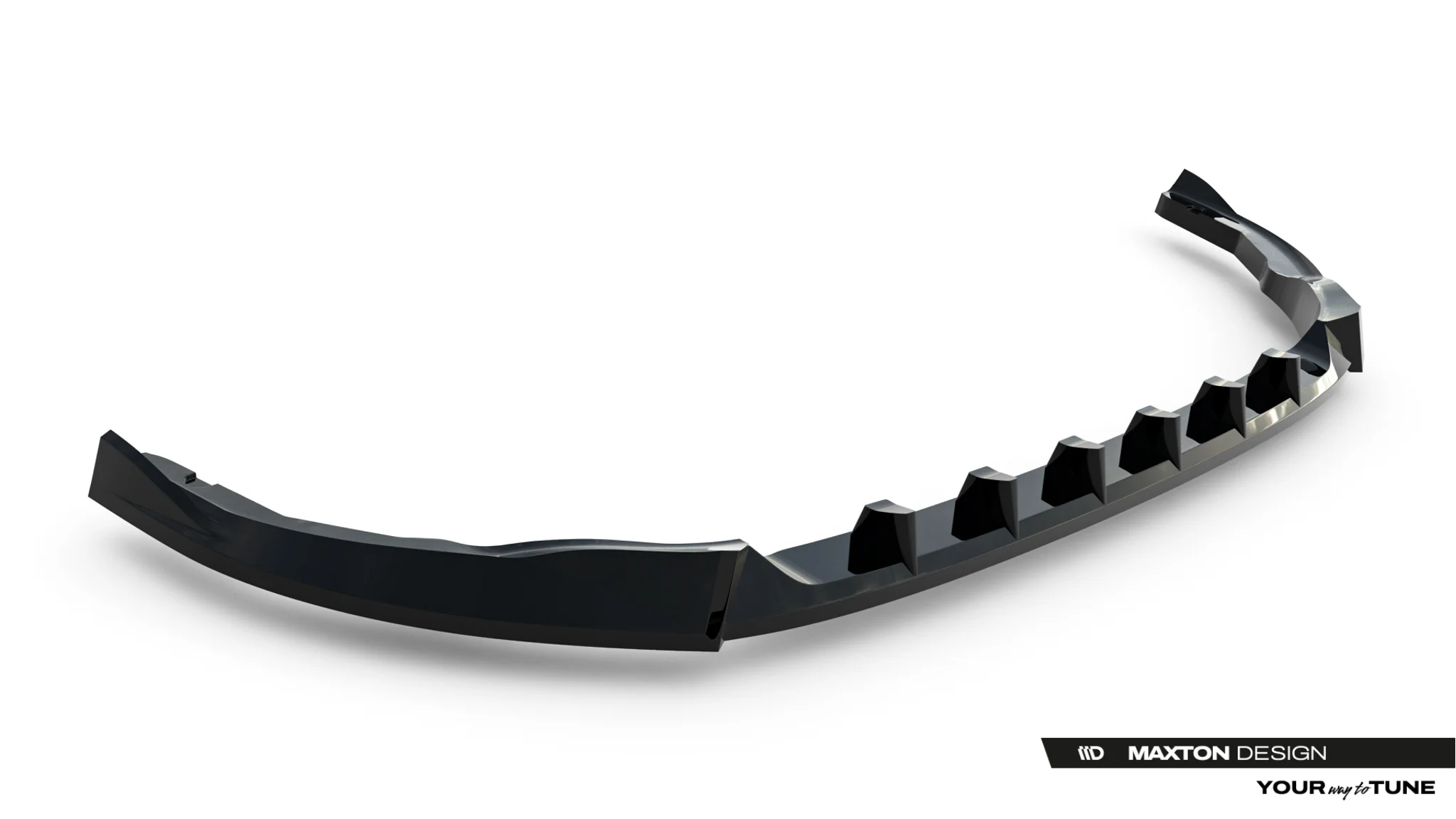 Frontspoiler VW Transporter T7 | Sport Glossy Black Edition V1 – bilde 2