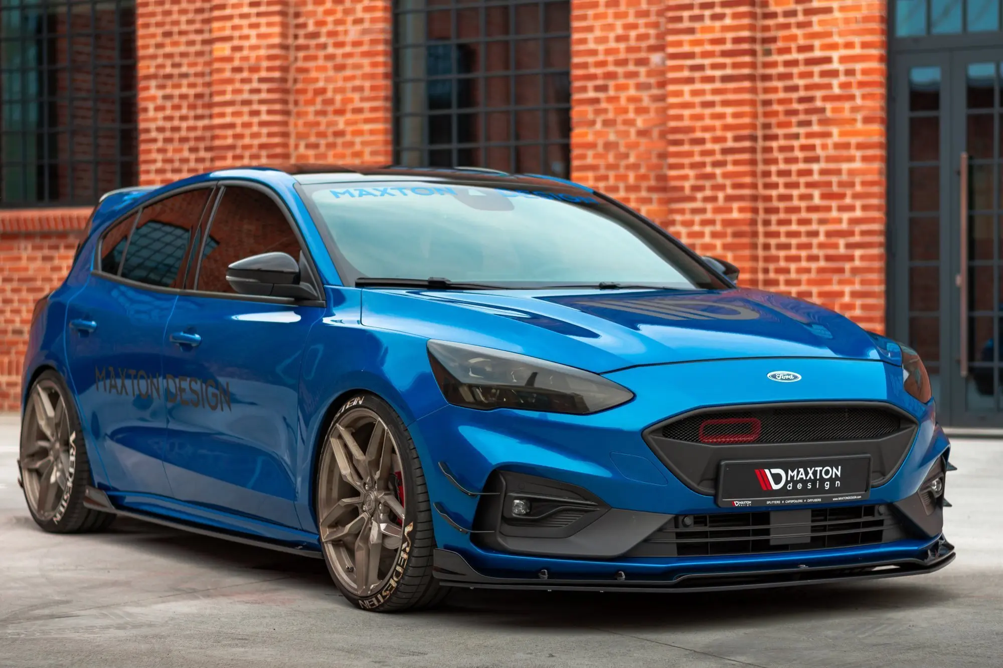 Frontspoilersett Ford Focus IV ST-Line 2019 | Glossy Black Edition – bilde 2