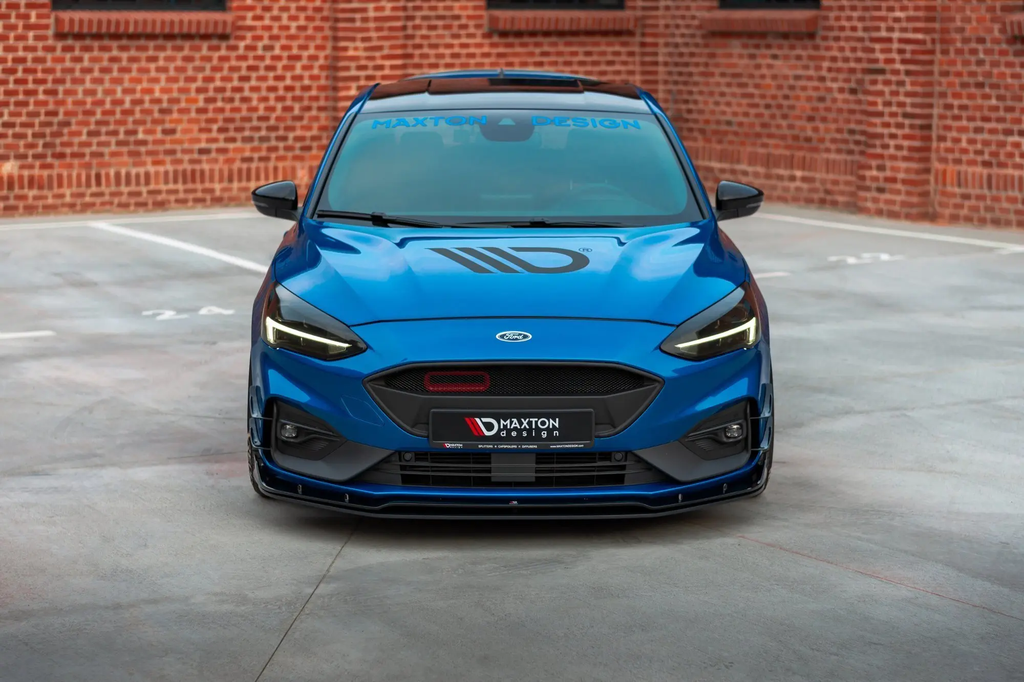 Frontspoilersett Ford Focus IV ST-Line 2019 | Glossy Black Edition – bilde 3