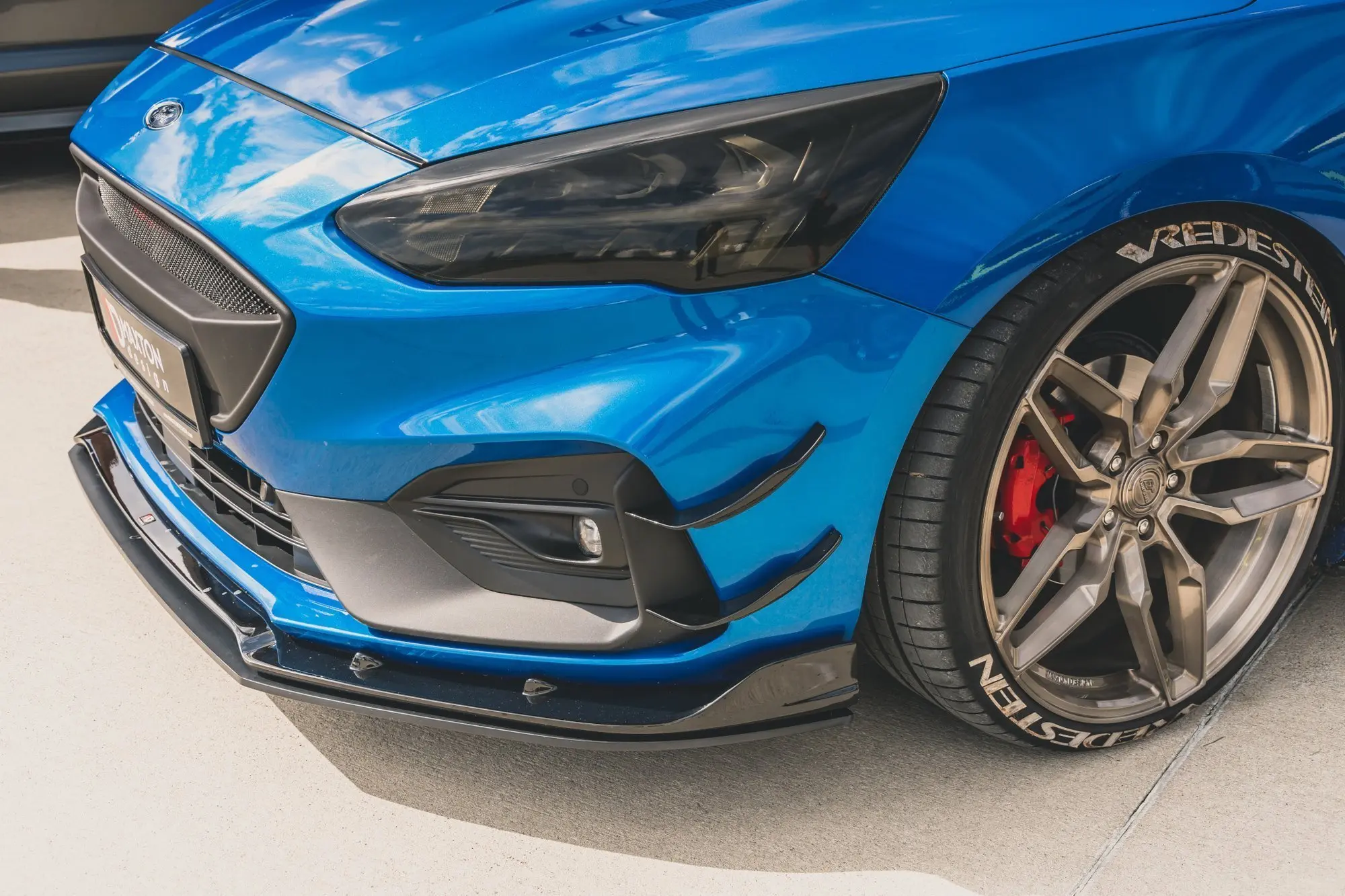 Frontspoilersett Ford Focus IV ST-Line 2019 | Glossy Black Edition – bilde 4