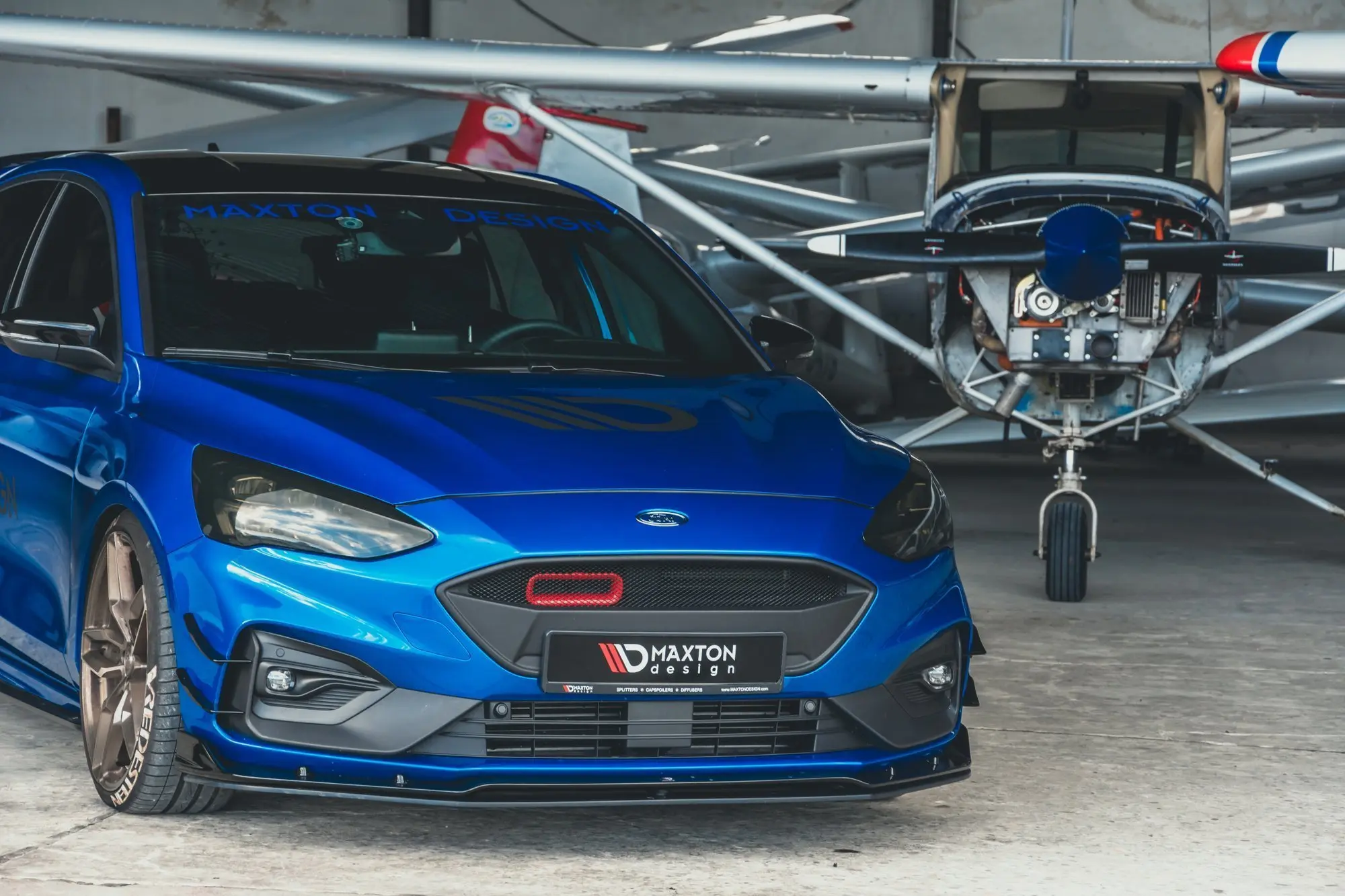 Frontspoilersett Ford Focus IV ST-Line 2019 | Glossy Black Edition – bilde 6