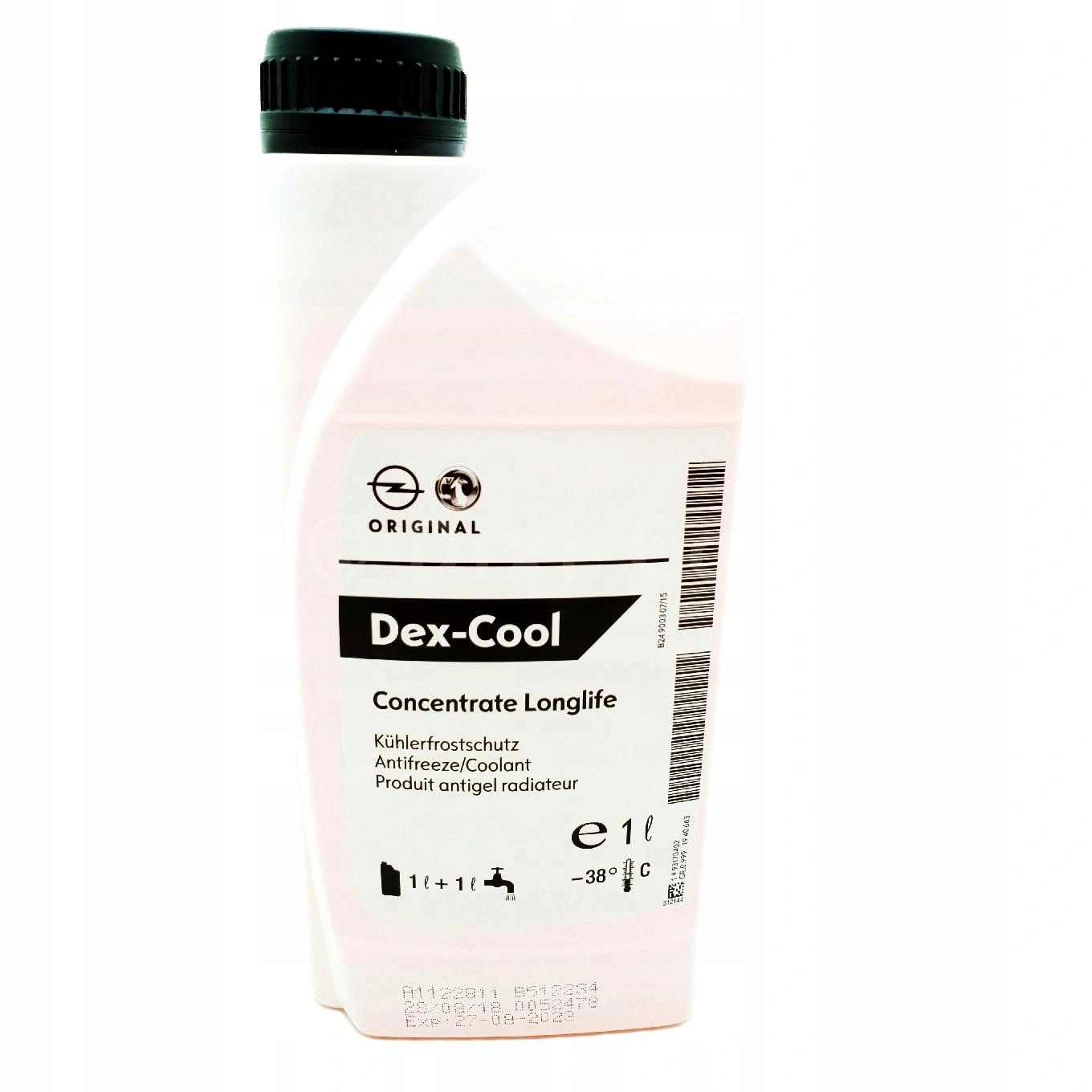 Frostvæske GM DEX-Cool Longlife Blå │ Genuine® Blue radiator antifreeze / frost protection - 1L Image 1