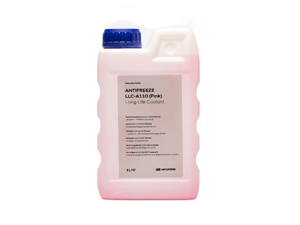 Frostvæske Hyundai Premium Extended Life │ konsentrat - Rosa - 1L