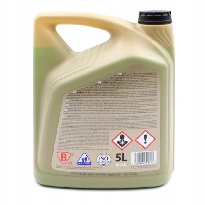 Frostvæske K2 Kuler -35°C Grønn │ Ferdigblandet Kjølevæske Antifreeze Mixed Antifreeze Coolant Long Life Green - 5L Image 2