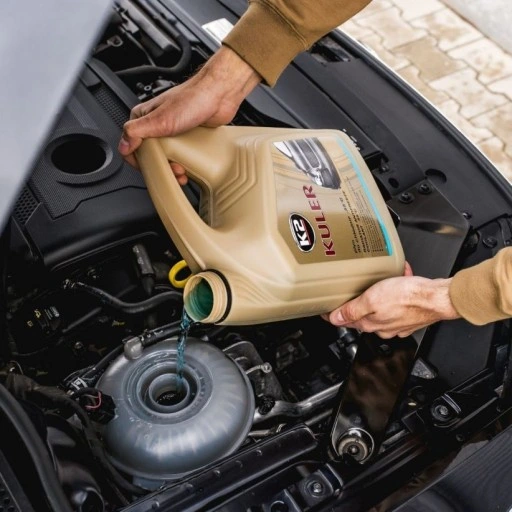 Frostvæske K2 Kuler G11 -35°C Blå │ Ferdigblandet Kjølevæske Antifreeze Mixed Antifreeze Coolant Long Life Blue - 5L – bilde 4