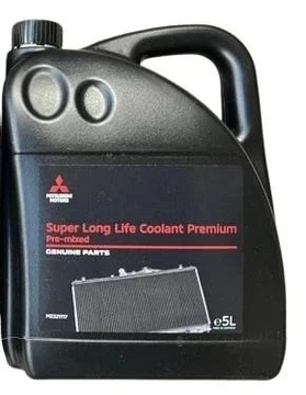 Frostvæske Mitsubishi Super Long Life Coolant Premium │ Genuine® Green - Blue Glycol-based Anti-Freeze - 5l Image 1