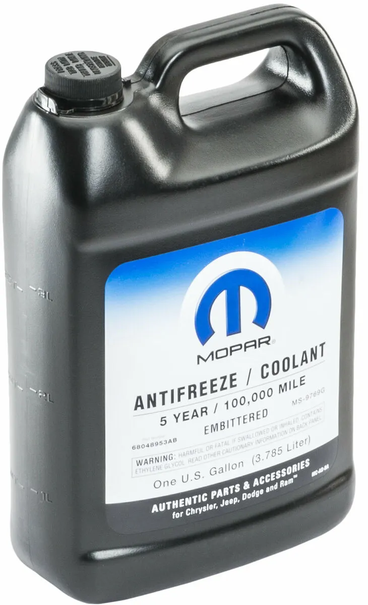 Frostvæske Mopar MS-9765 Formula 5 Years HOAT │ Konsentrat Genuine® Pink AntiFreeze Coolant - 3,78 L Image 3