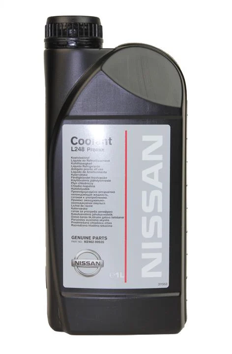 Frostvæske Nissan Coolant L248 Premix -38°C │ Genuine® Green Coolant Ready To Use  - 1L