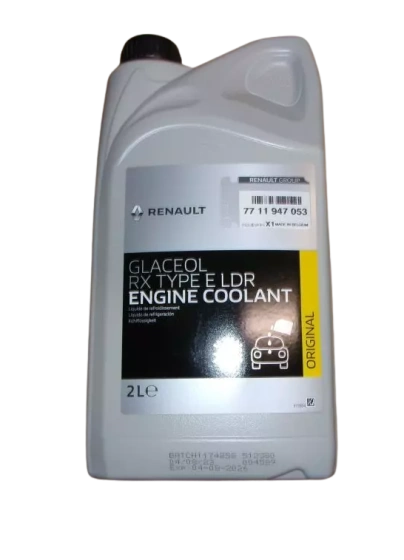 Frostvæske Renault Glaceol RX Type E LDR │ Genuine® Green Coolant Ready To Use  - 2L – bilde 2
