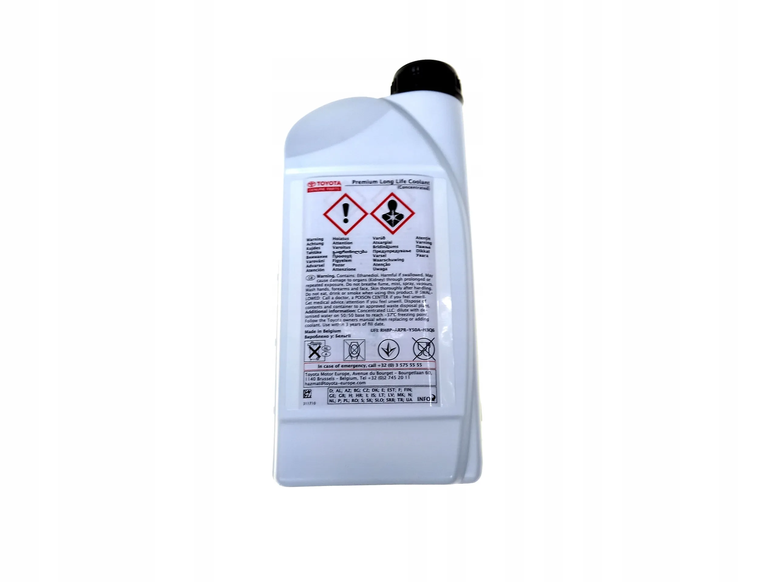 Frostvæske Toyota Long Life Coolant Green | Genuine® Toyota Antifreeze Coolant Concentrated - 1L Image 5