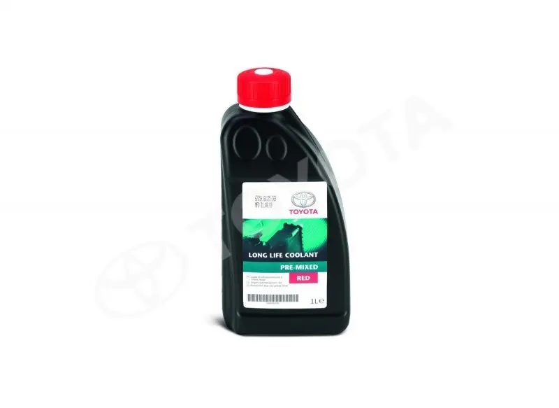 Frostvæske Toyota Long Life Red Coolant | Genuine Toyota Antifreeze Coolant pre-mixed - 1L Image 1