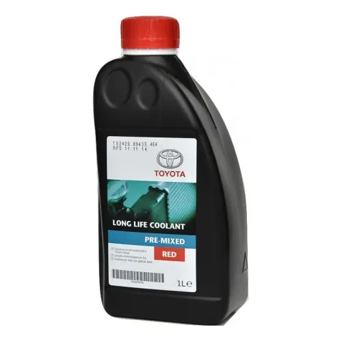 Frostvæske Toyota Long Life Red Coolant | Genuine Toyota Antifreeze Coolant pre-mixed - 1L Image 3