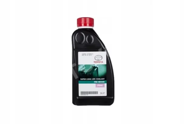 Frostvæske Toyota Super Long Life Pink Coolant | ferdigblandet Genuine Antifreeze Coolant pre-mixed - 1L Image 2