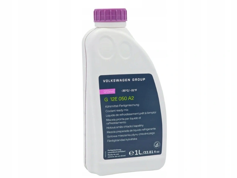 Frostvæske VAG G12 Evo G13 VW │ Genuine® Volkswagen Audi Skoda Seat Cupra Ready Mixed Coolant Frost Protection - 1L Image 1