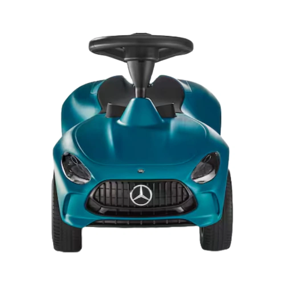 Gåbil Mercedes-AMG GT barn Hyperblue med LED lys – bilde 3