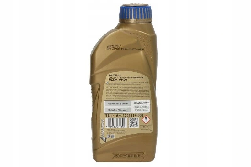 Girolje 70W Ravenol MTF-4 Gearbox oil and transmission fluid - 1L – bilde 2