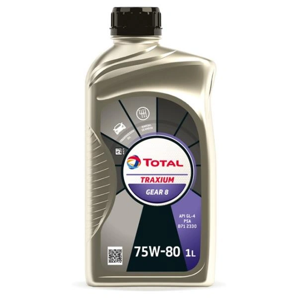 Girolje 75W-80 Total BV Traxium Gear 8 │ Total PSA B71 2330 Citroen / Peugeot Transmission fluid - 1L Image 1