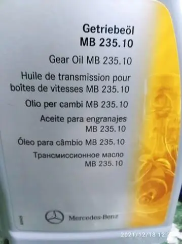 Girolje 75W-85  Mercedes-Benz MB 235.10 Hypoid │ Genuine® Manual Transmission Oil - 1L Image 2
