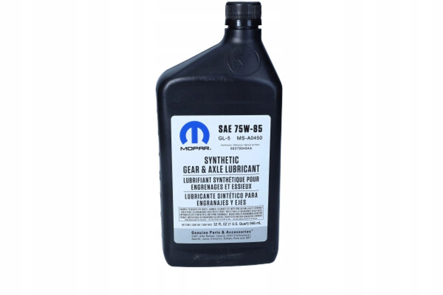 Girolje 75W-85 Mopar MS-A0450 GL-5 │ Genuine® Transfer Case Oil Jeep Chrysler RAM - 946 ml