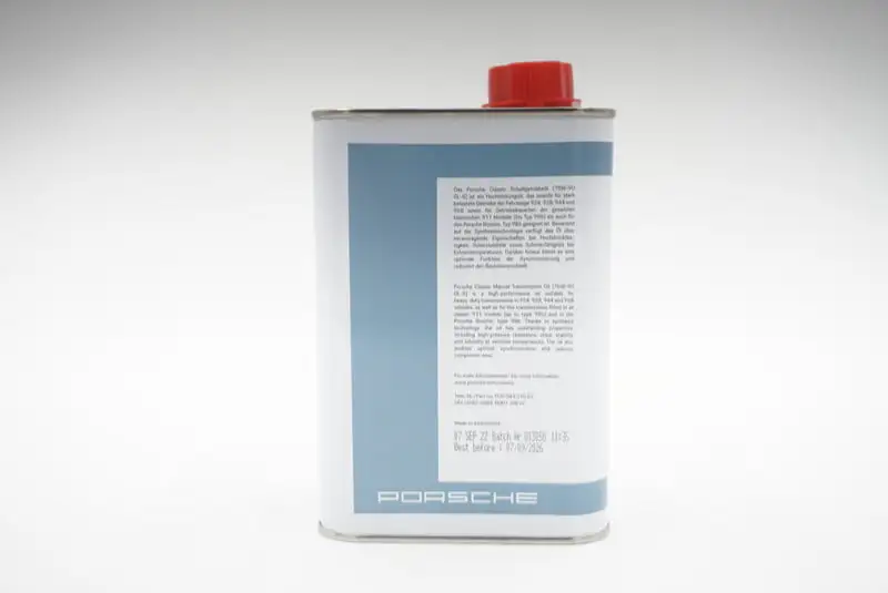 Girolje 75W-90 Porsche │ Genuine® Porsche Classic Manual Transmission Oil - 1L – bilde 2