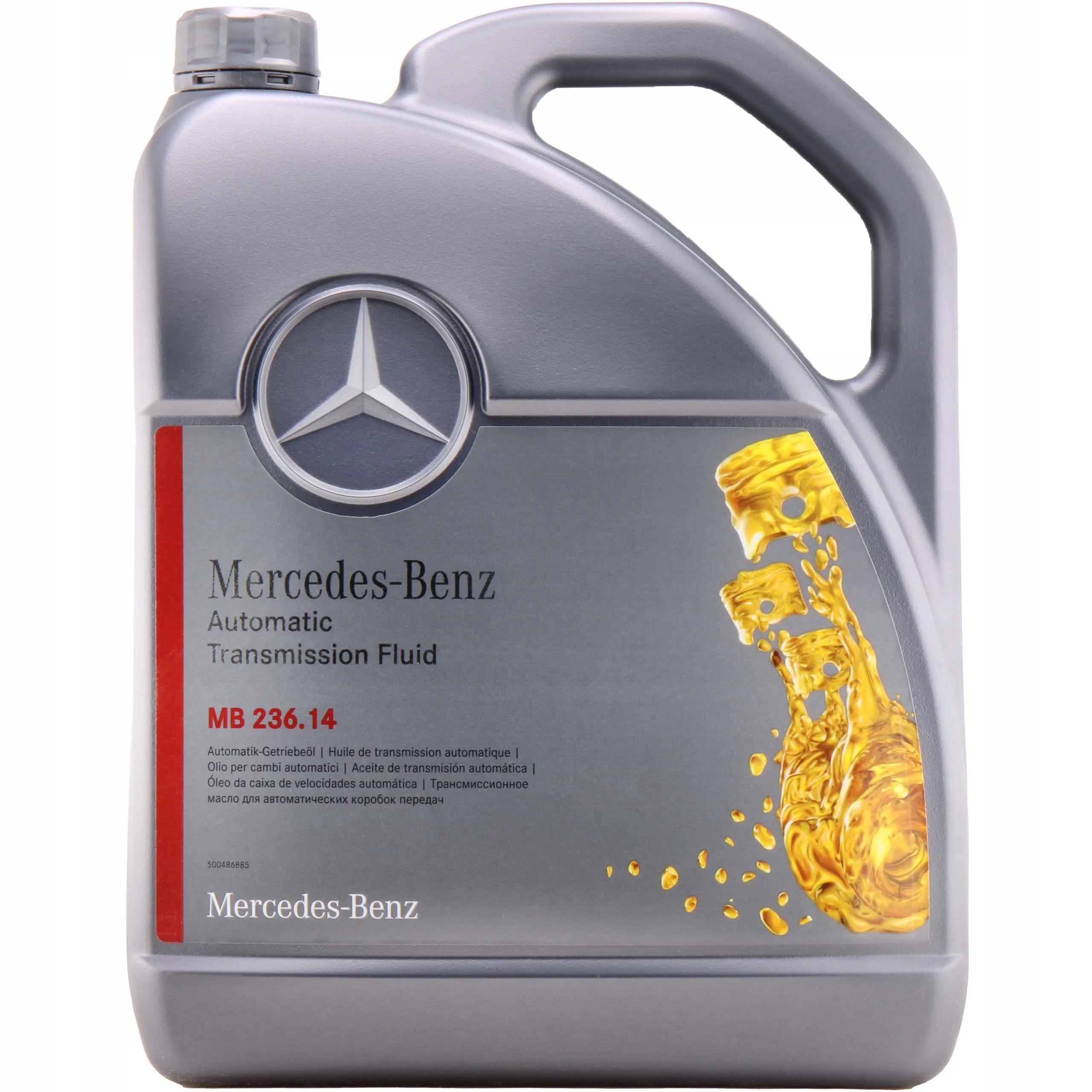 Girolje ATF automatgir Mercedes-Benz MB 236.14 Getriebeöl Red │ │ Genuine® 7G-Tronic Automatic Transmission Fluid - 5L Image 4