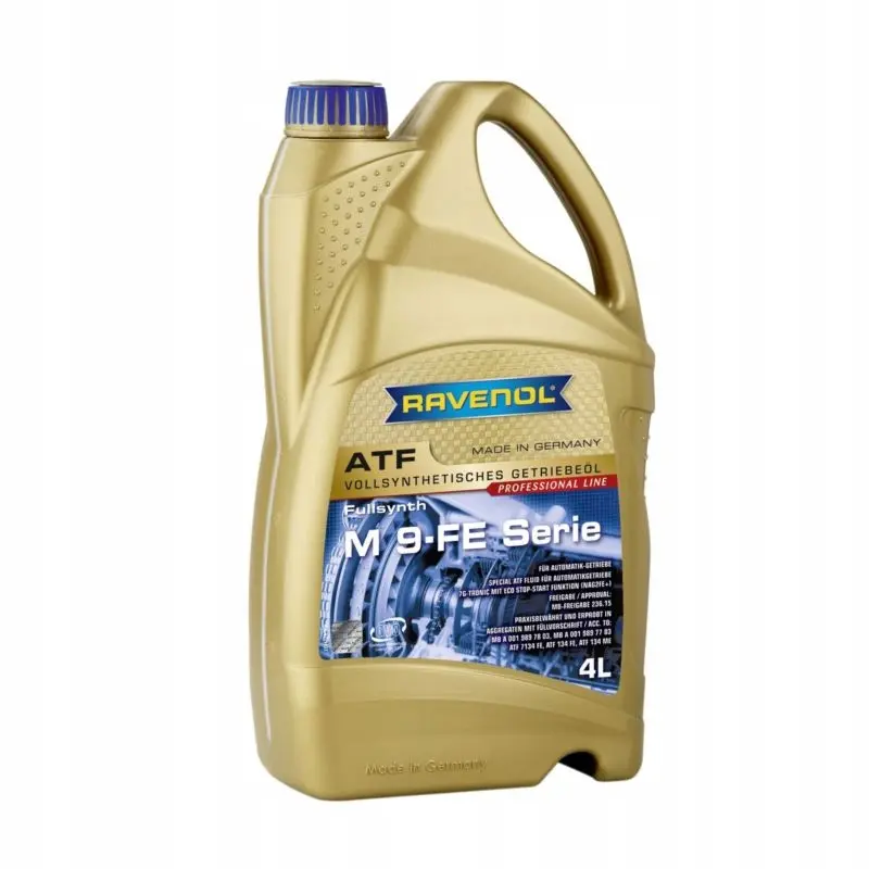 Girolje ATF Ravenol M 9-FE Serie │ Automatgir Hydraulikkolje Automatic Transmission Fluid - 4L Image 1