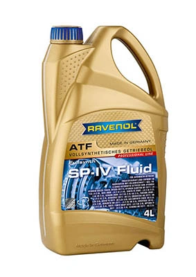 Girolje ATF Ravenol SP-IV Fluid │ for 6-trinns girkassser - Automatic Transmission Fluid - 4L