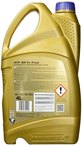 Girolje ATF Ravenol SP-IV Fluid │ for 6-trinns girkassser - Automatic Transmission Fluid - 4L – bilde 2