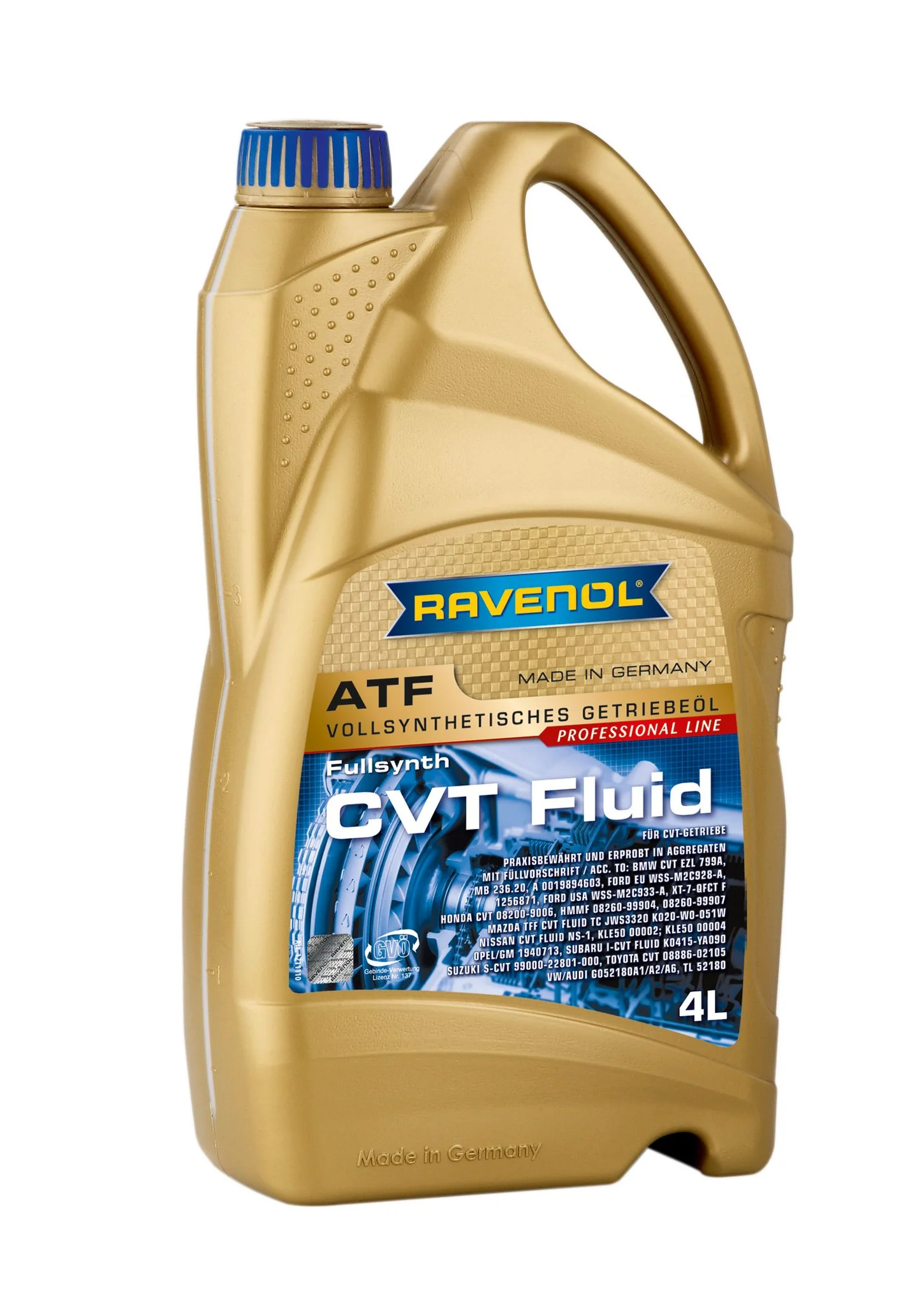 Girolje ATF Ravenol Toyota CVT Fe Fluid │ Automatic Transmission Fluid - 4 Image 1