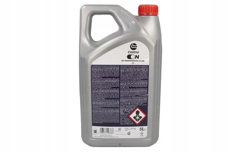 Girolje ATF Transmisjonsolje for elbiler Castrol ON EV Transmission W5 │ for elbiler med våte elmotorer (wet e-motor) - 5L – bilde 2