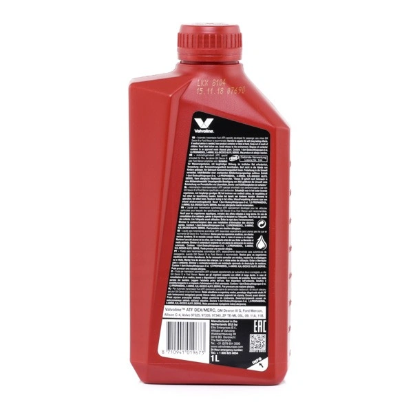 Girolje ATF Valvoline DEX/MERC Dexron III / Mercon  │ Automatic Transmission Fluid - 1L Image 2