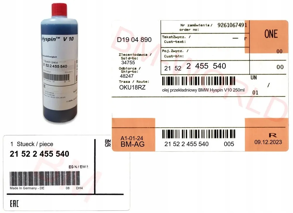 Girolje BMW Motorrad Hyspin V10 │ Genuine® Brake Clutch Hydrauliköl - 250 ml – bilde 3