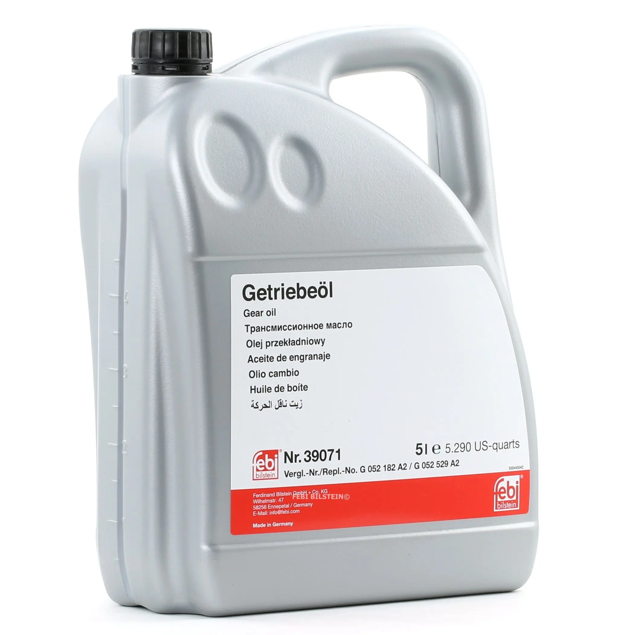 Girolje VAG DSG / DCT for 7-trinns DSG-girkasser (DL501, 0B5) │ Febi Bilstein 7 Speed Dual Clutch Gearbox Oil - 5L Image 1