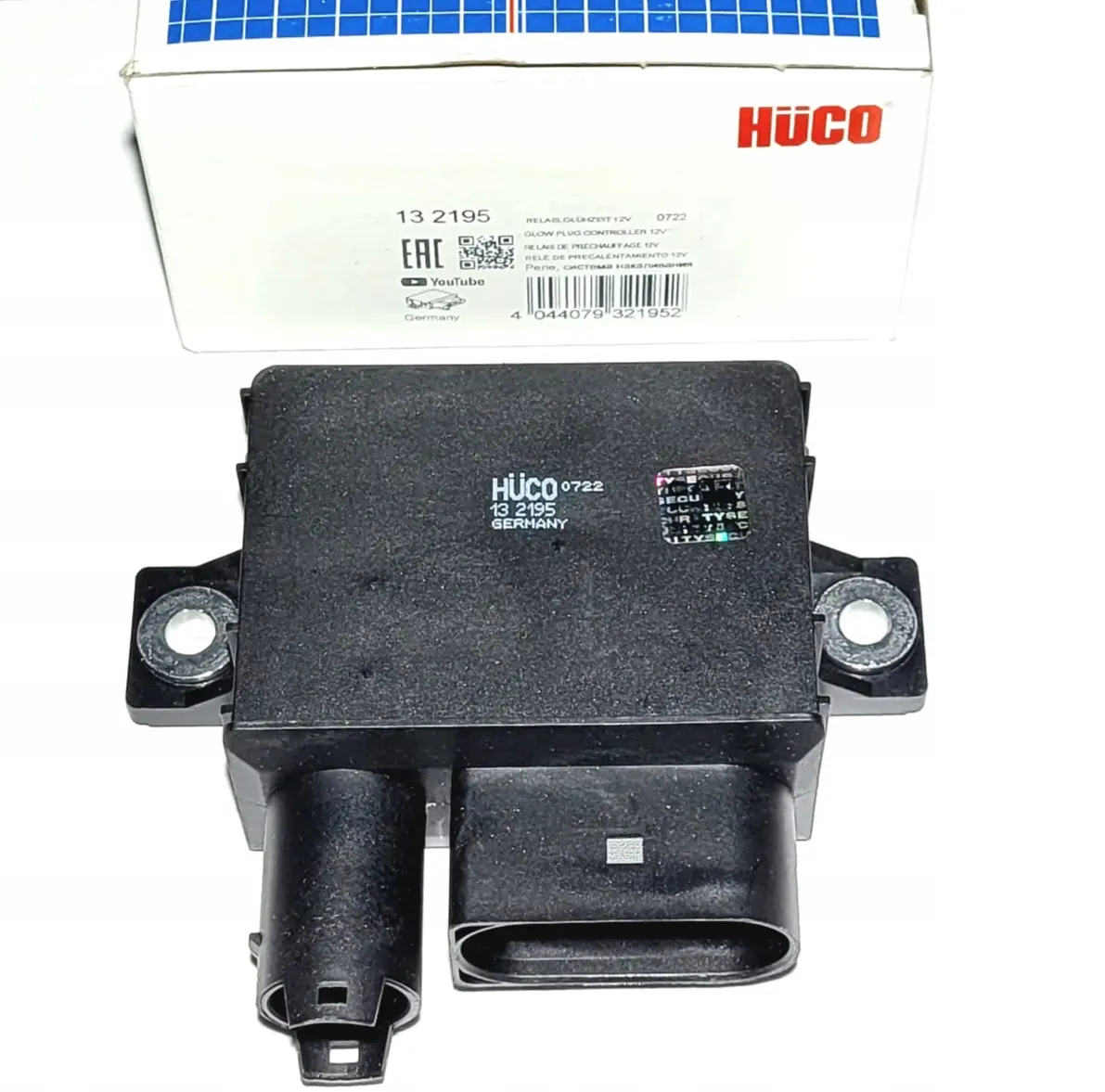 Gløderelè Mercedes-Benz E (W211) / C (W204) │ Hitachi HÜCO Glow plug relay – bilde 4