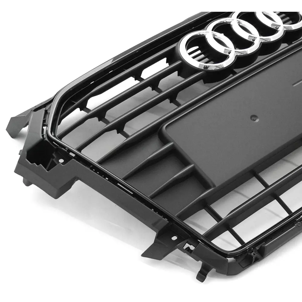 Grill Audi A1 (8X) 2015 -2018 facelift | med krom logoen – bilde 2