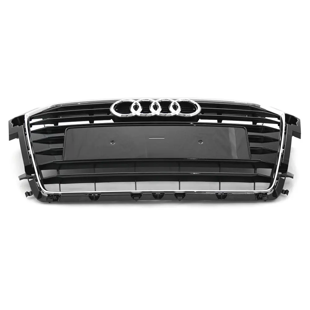Grill Audi A1 (8X) S-Line 2015 - 2018 facelift | med Chromeiist – bilde 3