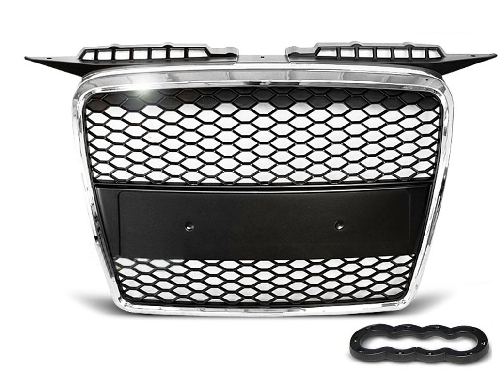 Grill Audi A3 8P 2003 - 2008 | SPORT CHROME-BLACK
