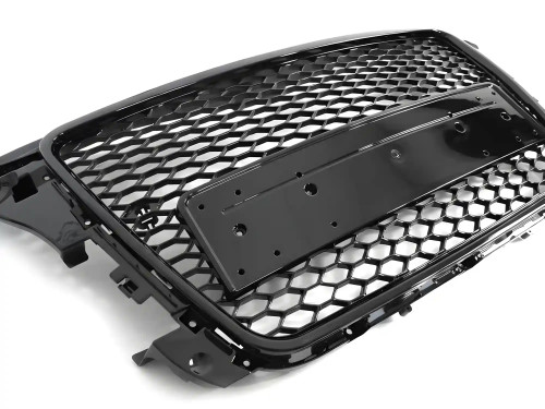 Grill Audi A3 (8P) 2008 - 2012 │ Sportsgrill RS-stil - svart høyglans – bilde 3