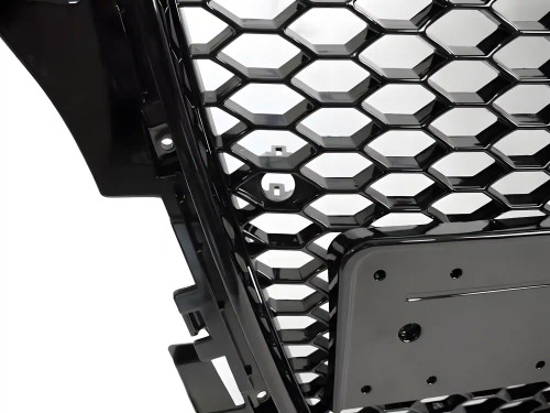 Grill Audi A3 (8P) 2008 - 2012 │ Sportsgrill RS-stil - svart høyglans – bilde 4
