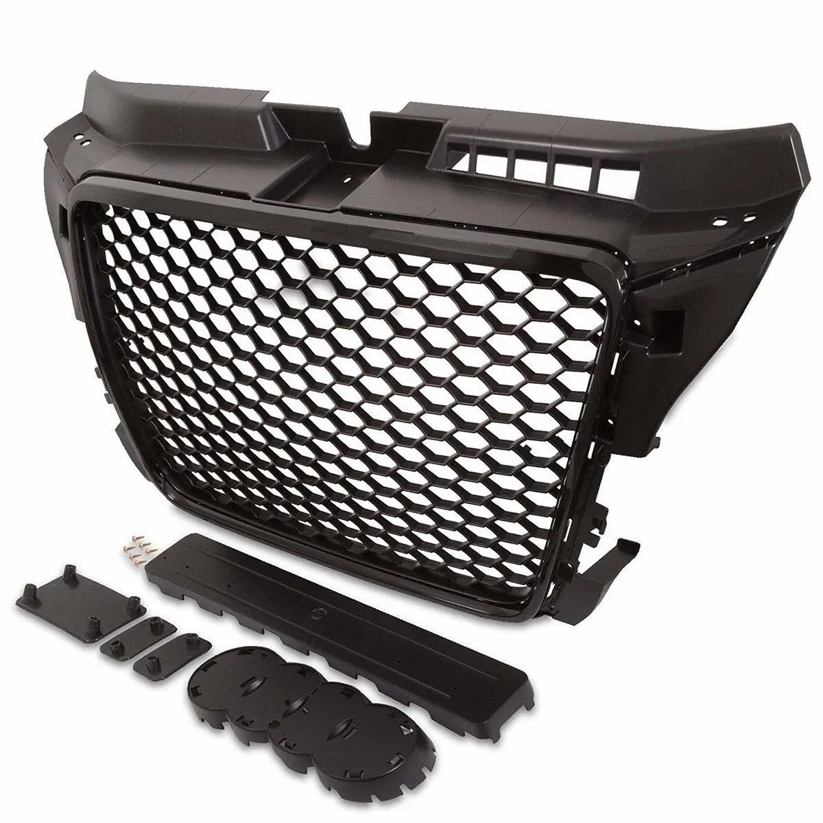 Grill Audi A3 8P Facelift 2008 - 2013 | SPORT GLOSSY BLACK FRAME – bilde 3