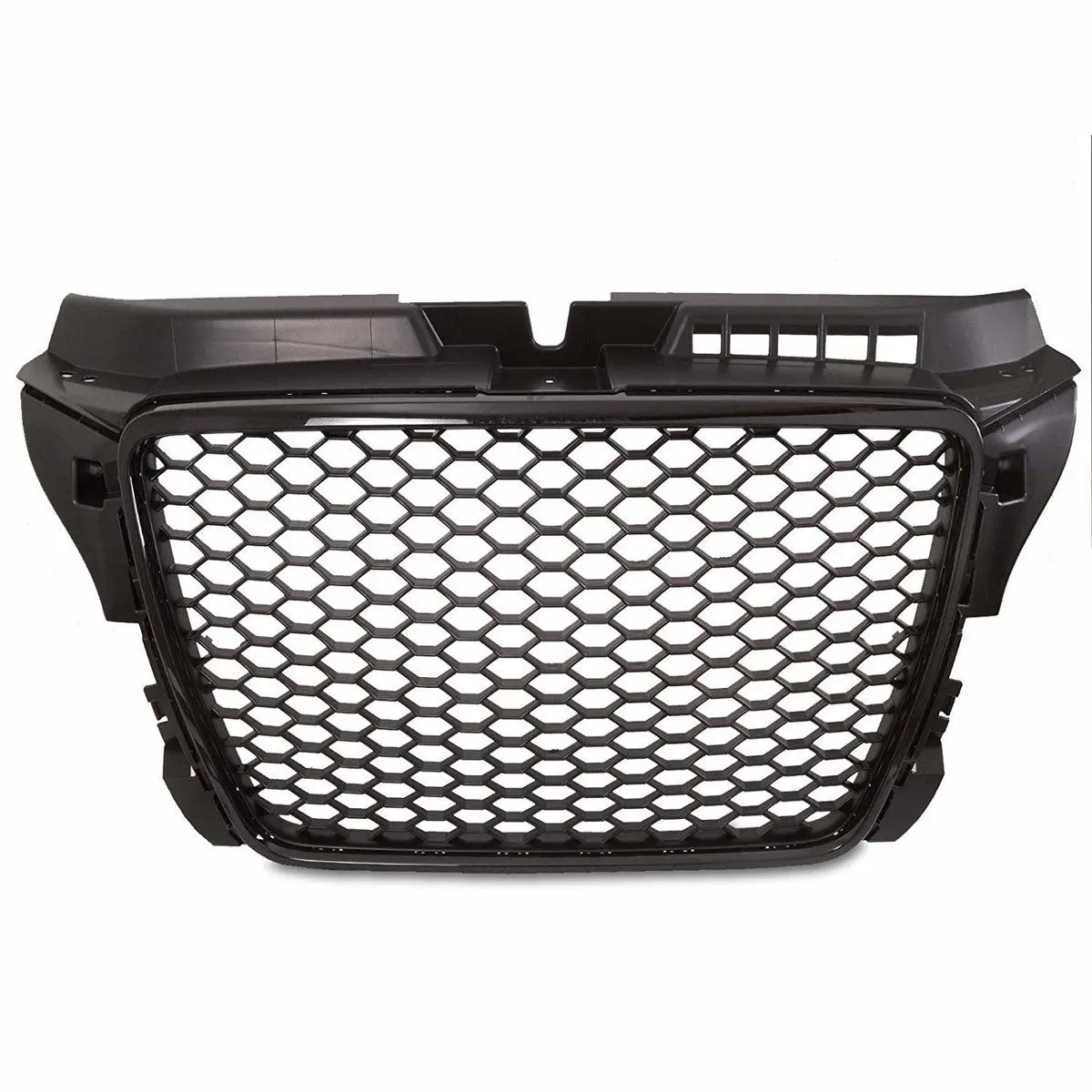 Grill Audi A3 8P Facelift 2008 - 2013 | SPORT GLOSSY BLACK FRAME – bilde 4