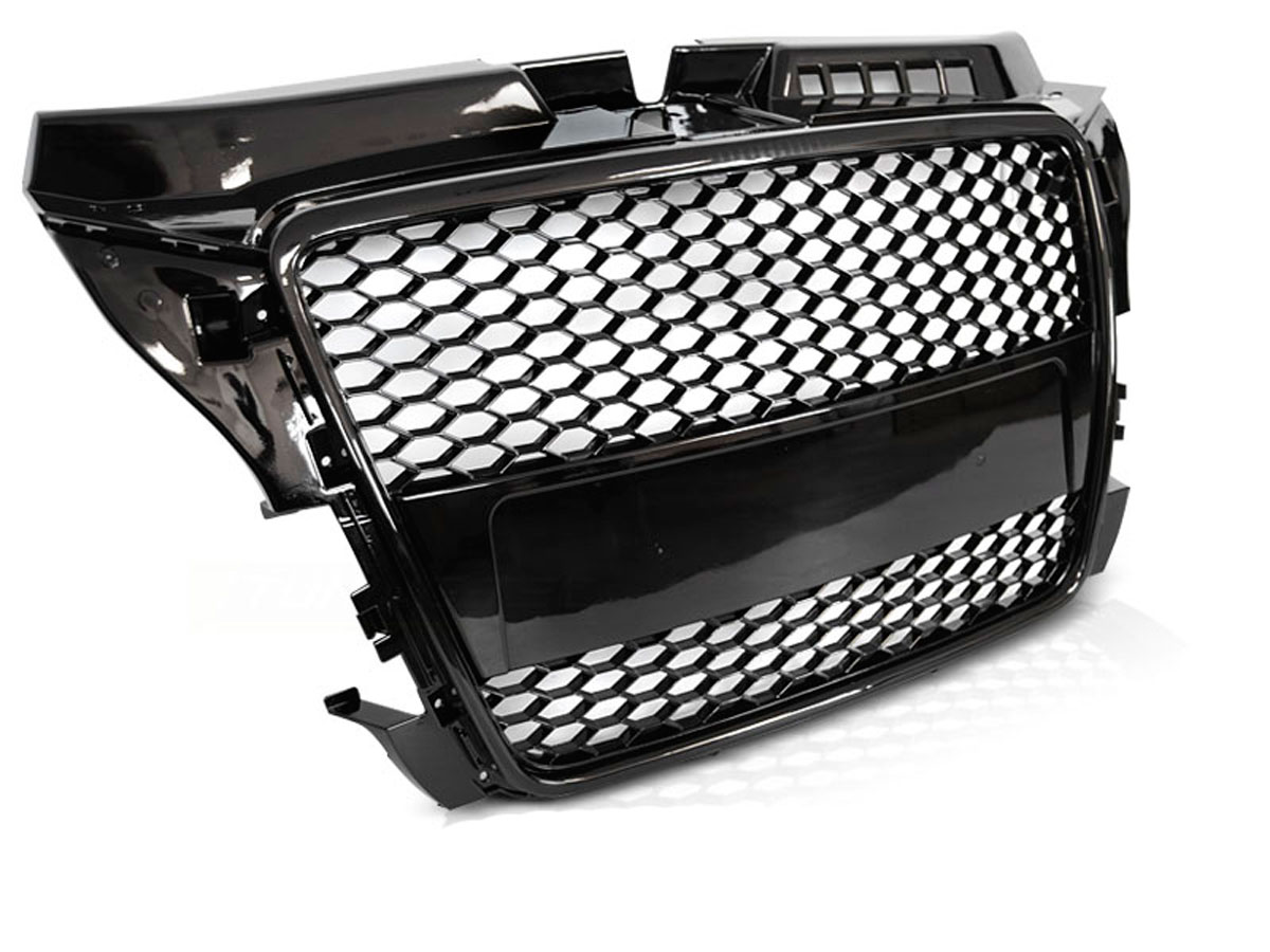 Grill Audi A3 8P Facelift 2008 - 2013 | SPORT GLOSSY BLACK