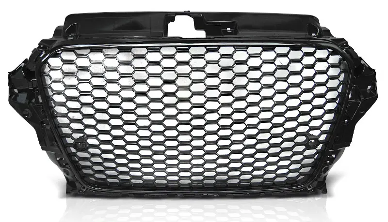 Grill Audi A3 8V 2013 - 2016 | SPORT GLOSSY BLACK – bilde 2