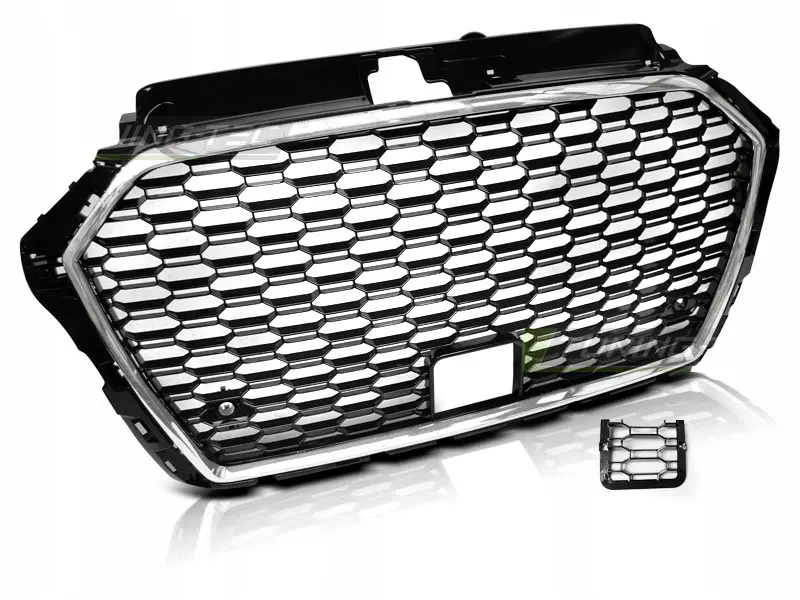 Grill Audi A3 8V Facelift 2016 - 2020 | SPORT CHROME-BLACK