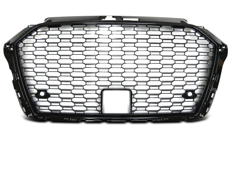 Grill Audi A3 8V Facelift 2016 - 2020 | SPORT  GLOSSY BLACK – bilde 6