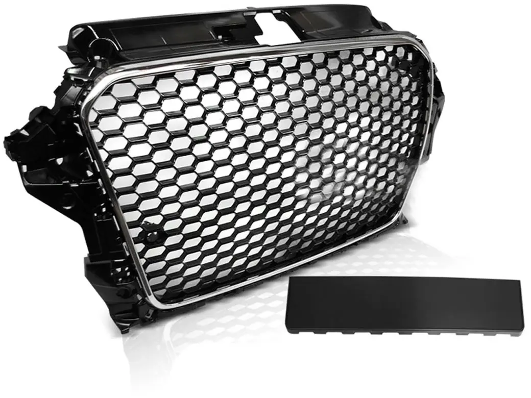 Grill Audi A3 8V Sportback 2013 - 2016 | SPORT CHROME BLACK