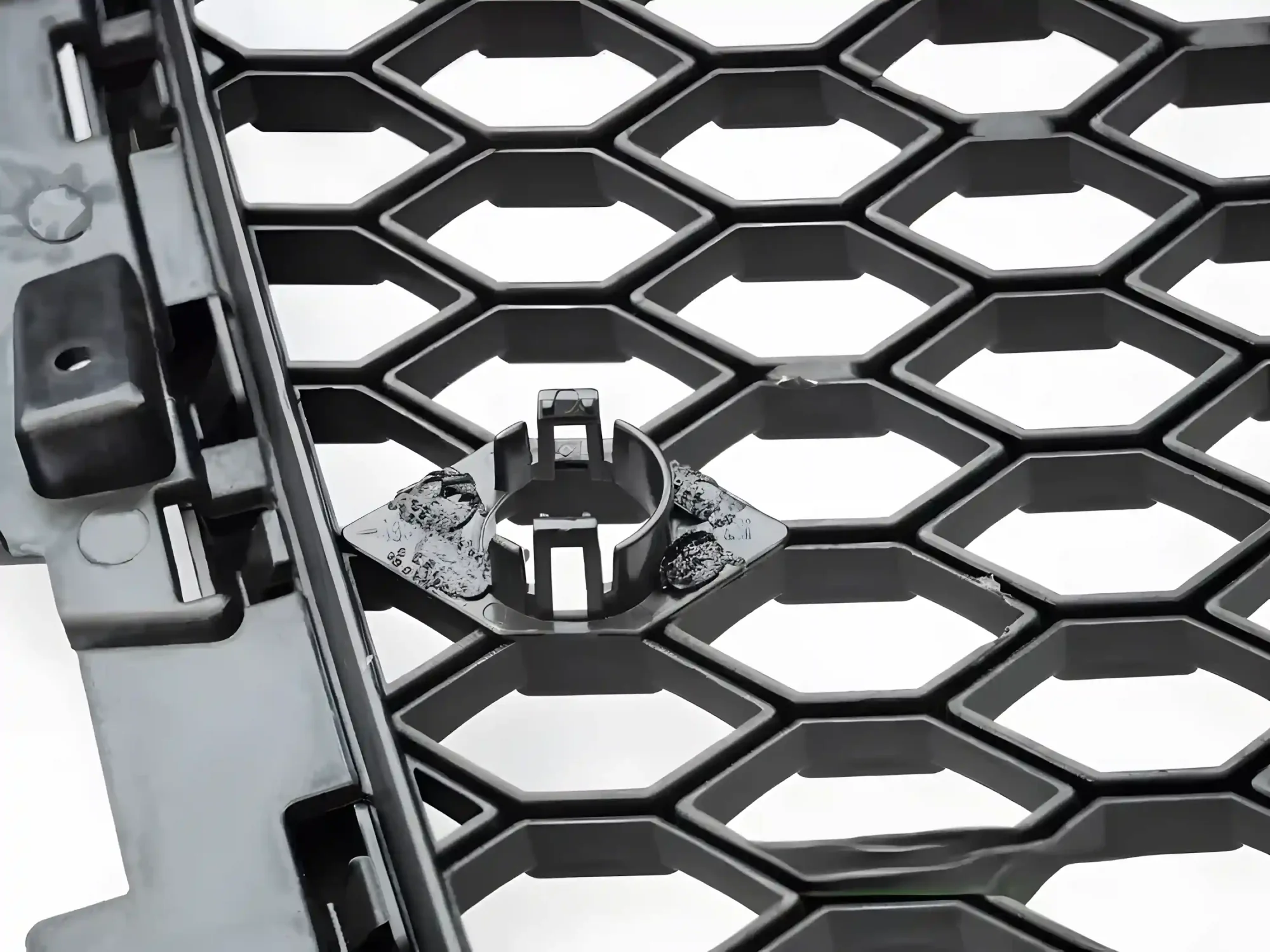 Grill Audi A3 / S3 (8P) Facelift 2008 - 2012 │ Sportsgrill RS-stil - svart høyglans PDC – bilde 3