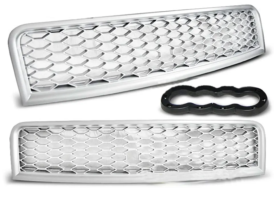 Grill AUDI A4 (B6) 2000-2004 | SPORT SILVER – bilde 2