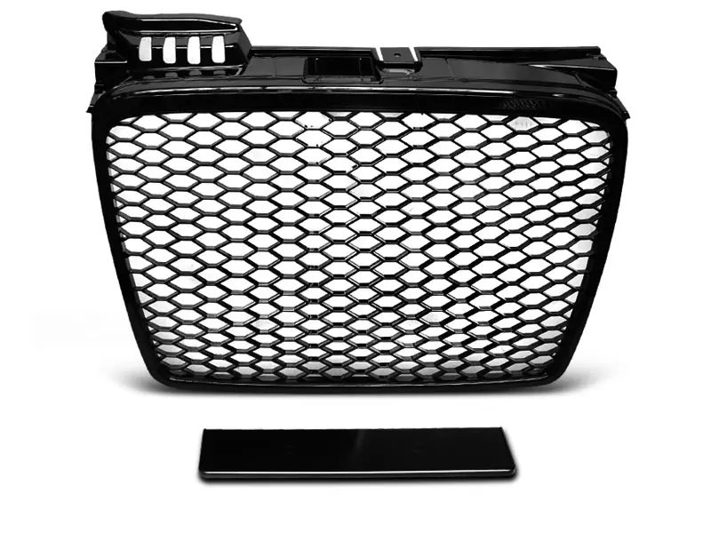 Grill Audi A4 B7 2004 - 2008 │ RS Design Honeycomb Glossy Black Image 5