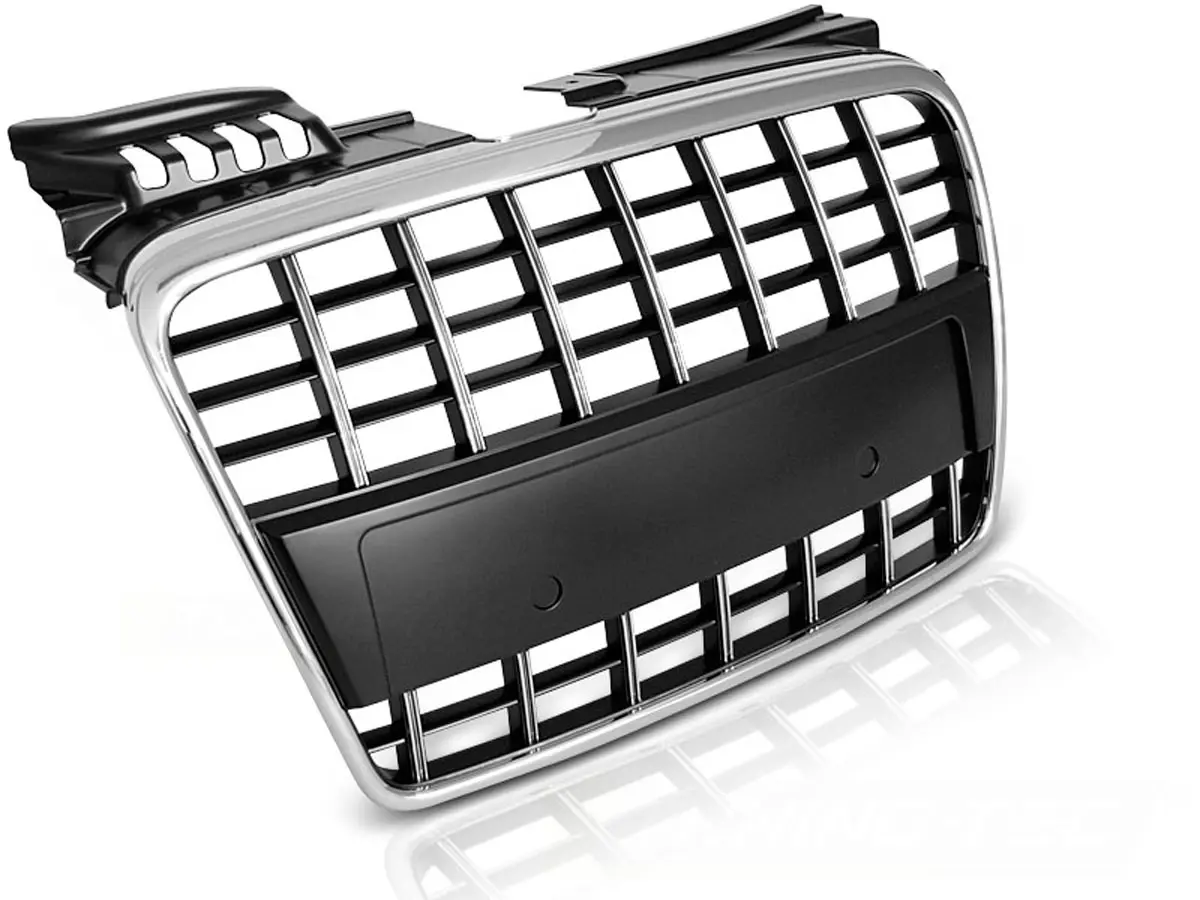 Grill Audi A4 B7 2004 - 2008 | SPORT CHROME BLACK